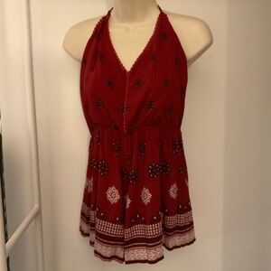 Maroon Romper, Tobi, S